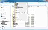 Sie sehen im Windows-Explorer eine Liste mit allen Ordnern unterhalb des aktuell gewählten Verzeichnisses  