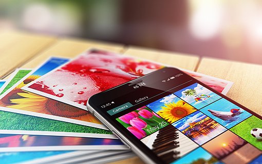 Smartphone Foto Apps Bildbearbeitung, Effekte, Kamera, Optionen