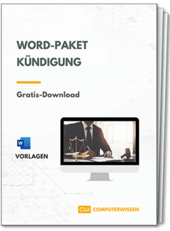 Word-Paket Kündigung Word-Paket Kündigung