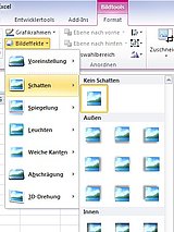 So legen Sie einen Schattierung für ein Bildobjekt in Excel an