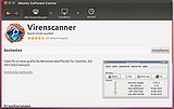 Im Bild sehen Sie das Software-Center von Ubuntu und den zum Installieren ausgewählten Virenscanner ClamTK. 