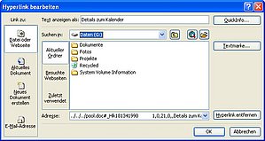 Wie Sie einen Link in Excel bearbeiten