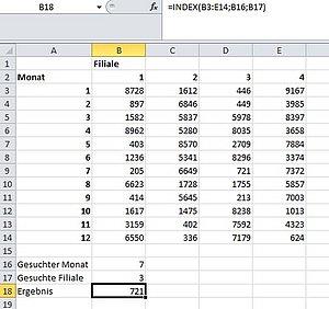 Wie Sie Daten per Formel aus einem Datenfeld auslesen