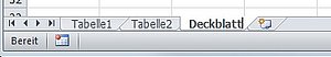 Wie Sie einen Namen für das neue Tabellenblatt eingeben