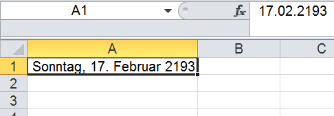 Datumsangaben Auch Vor Dem Jahr 1900 In Excel Verwenden Computerwissen De