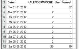 So berechnen Sie Wochen bzw. Kalenderwochen mit Excel richtig So berechnen Sie Wochen bzw. Kalenderwochen mit Excel richtig