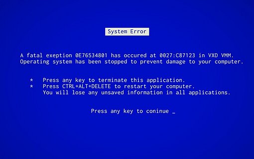 Bluescreen Fehler, Probleme, Treiber, Windows
