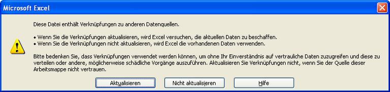 Excel-Bezüge automatisch aktualisieren Excel-Bezüge automatisch aktualisieren