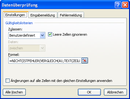 So richten Sie die Eingabebeschränkung auf Monate ein So richten Sie die Eingabebeschränkung auf Monate ein