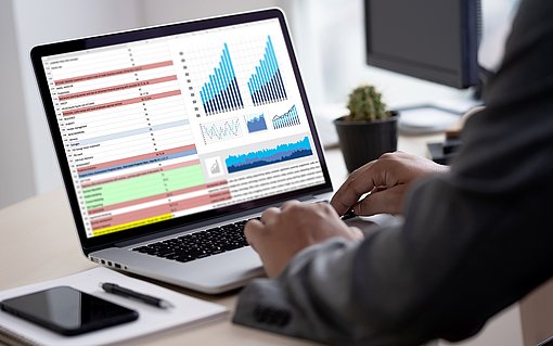 Sichtbare Zellen markieren Excel, Tabellen, Tabellenkalkulation, Software, Microsoft Office