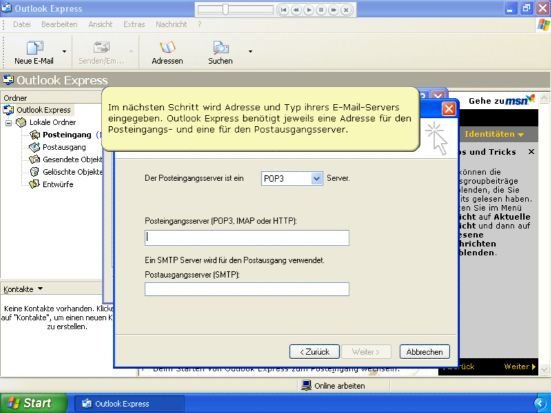 E Mail Konto Mit Outlook Express Einrichten Computerwissen De