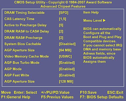 Arbeitsspeicher konfigurieren - computerwissen.de