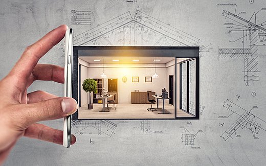 Wohnungsplaner Software, Haus, 3D-Design, Computer