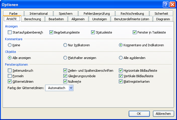 Hier schalten Sie den Fenstermodus von Excel ein oder aus Hier schalten Sie den Fenstermodus von Excel ein oder aus