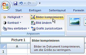 grafiken komprimieren fur kleinere excel arbeitsmappen computerwissen de