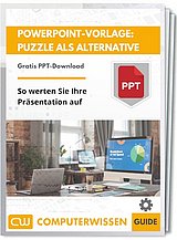 PowerPoint-Vorlage: Ein Puzzle als attraktive Alternative zur gewohnten Textfolie