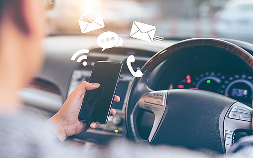 Auto, Smrtphone, Android, Verbindung