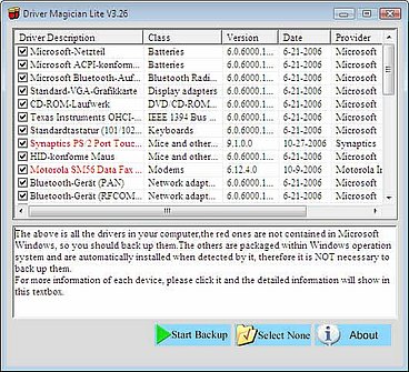 Kopieren Sie alle Windows-Treiber mit wenigen Mausklicks ...
