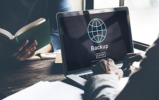 Backup Datensicherung, Festplatte, Daten, Dateien