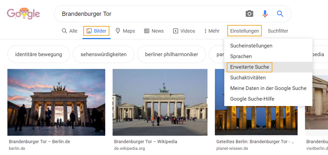 Bildersuche im Internet: Das müssen Sie wissen - computerwissen.de