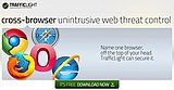 Im Bild sehen Sie die Downloadseite von Bitdefender und die Schaltfläche zum Download von Bitdefender Traffic Light.