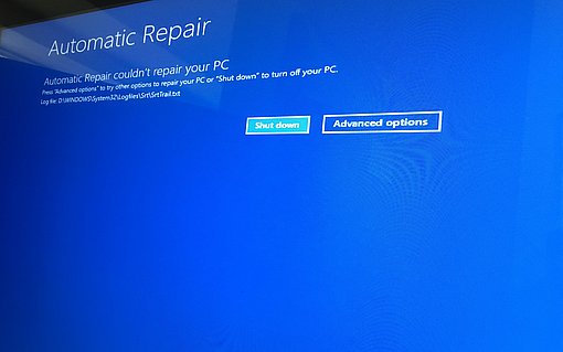 Windows zurücksetzen und reparieren Dateien, Reparatur, Wiederherstellung, Eingabeaufforderung