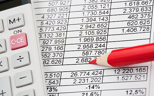 Excel Zahlen in Mio. Euro Geld, Millionen, Tabelle, Ansicht