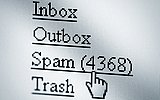 Junk, Mail, Ordner, Spamfilter
