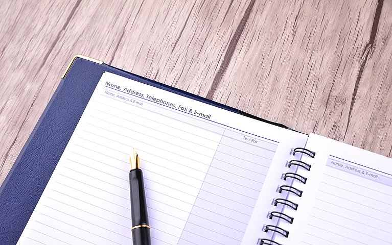 Telefonliste Outlook, Liste, Telefon, Kontakte