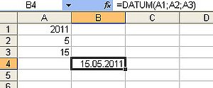 Die Tabellenfunktion DATUM im Praxiseinsatz