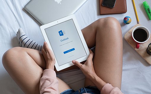 Outlook bedienen Microsoft, Aufgaben, Mail, Datei