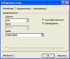 So richten Sie die Dropdown-Liste für die Artikelauswahl in Excel ein