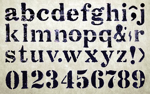 Schriftarten, Anwendungen, Zweck, Lizenz