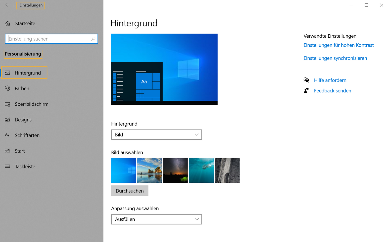 Hintergrundbilder In Windows 10 ändern So Gehts Computerwissende