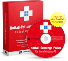Notfall-Rettungs-Paket: Hilfe für Ihren Windows-PC