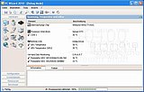 Im Bild sehen Sie das Programm PC Wizard und im rechten Fensterteil die Temperatur der CPU, des Grafik-Chips und der Festplatte. 