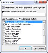 So schützen Sie die Formeln in Ihrem Tabellenblatt