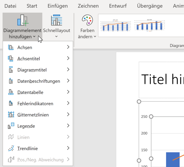 Verbunddiagramm Diagrammelement