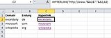 So setzen Sie einen Hyperlink auf eine Webseite in Excel ein