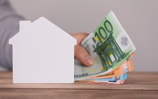 Haus, Internet, Vernetzung, Geld