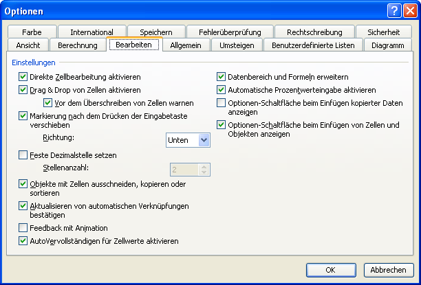 Automatische Excel-Vervollständigung einfach ein- und ausschalten Automatische Excel-Vervollständigung einfach ein- und ausschalten