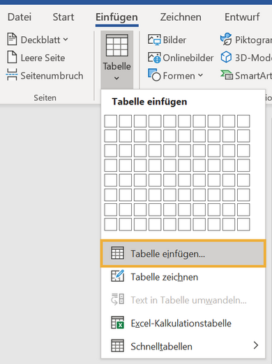 Word Tabelle Spaltenbreite Lasst Sich Nicht Andern Tabellen in Word erstellen: So einfach geht's