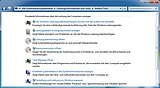 Im Bild sehen Sie die den Bereich WEITERE TOOLS von Windows 7 und verschiedene Links, um Probleme zu analysieren. 