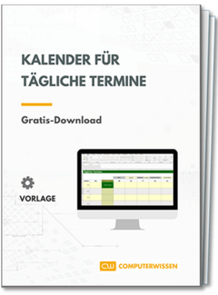 Kalender für tägliche Termine Kalender für tägliche Termine