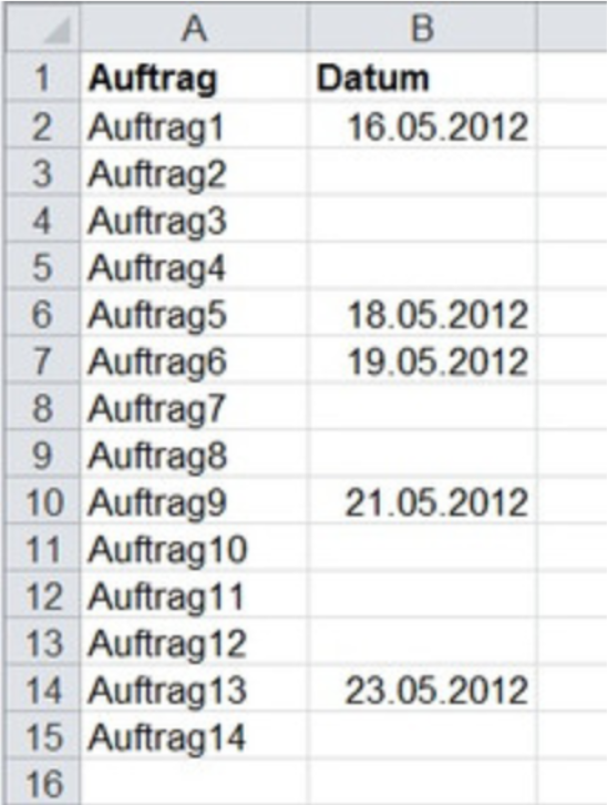 Automatische Ausfullfunktionen In Excel Anleitung Computerwissen De