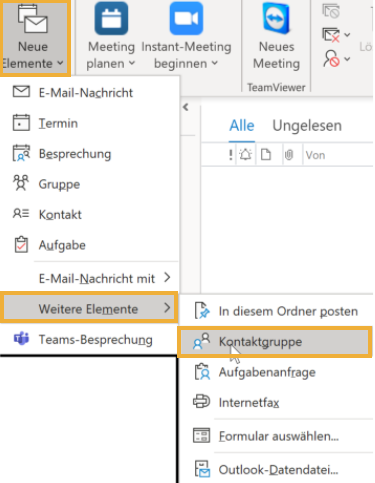 Outlook Kontaktgruppen Effektive Gruppenkommunikation Computerwissen De