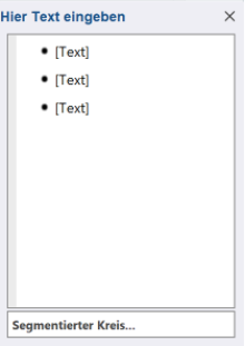 PowerPoint SmartArt Textbereich