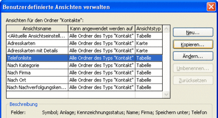 So Erstellen Und Drucken Sie Telefonlisten In Outlook Computerwissen De