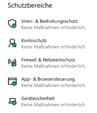 Schutzbereiche