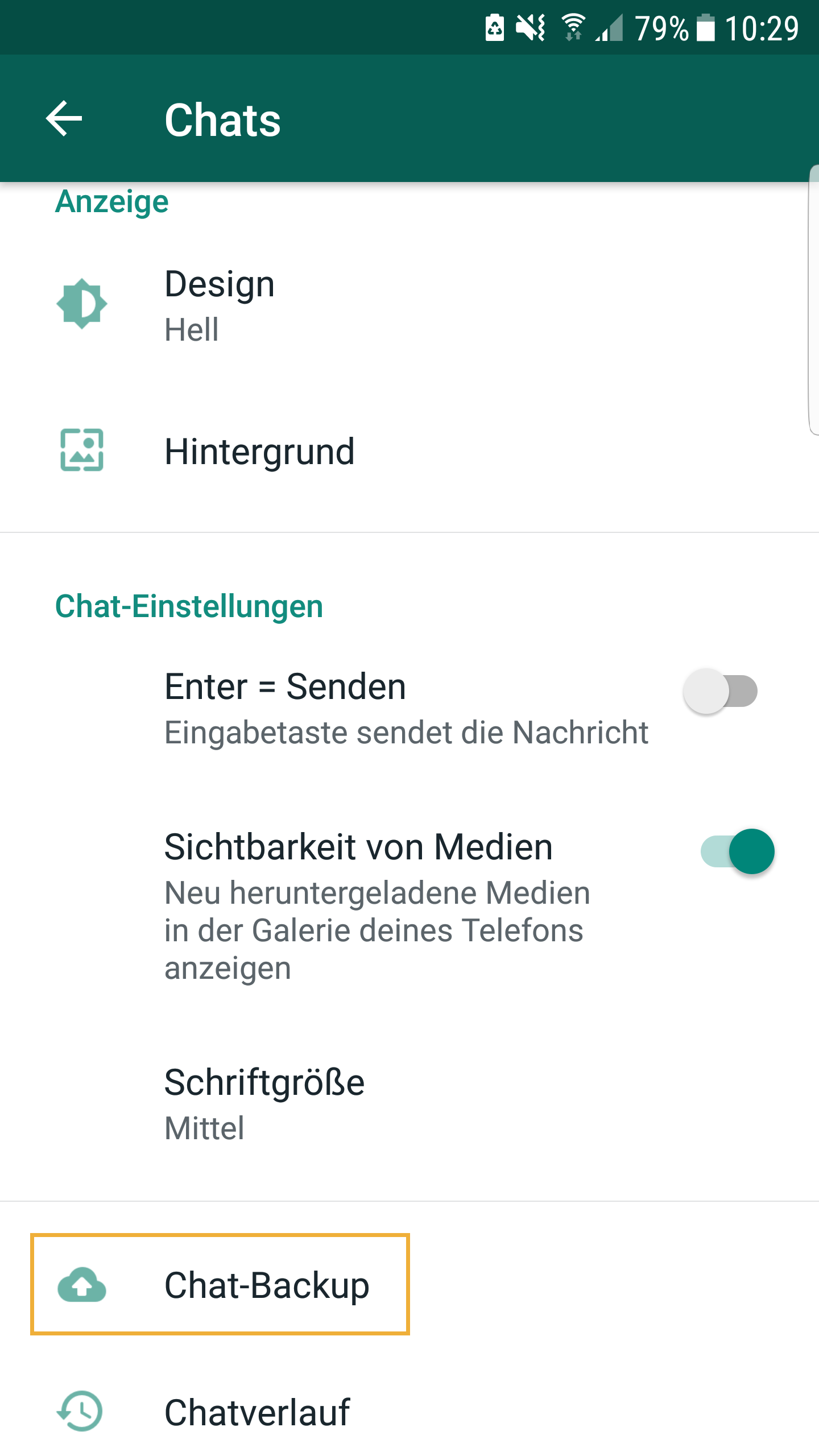 Chat abbrechen whatsapp backup How to